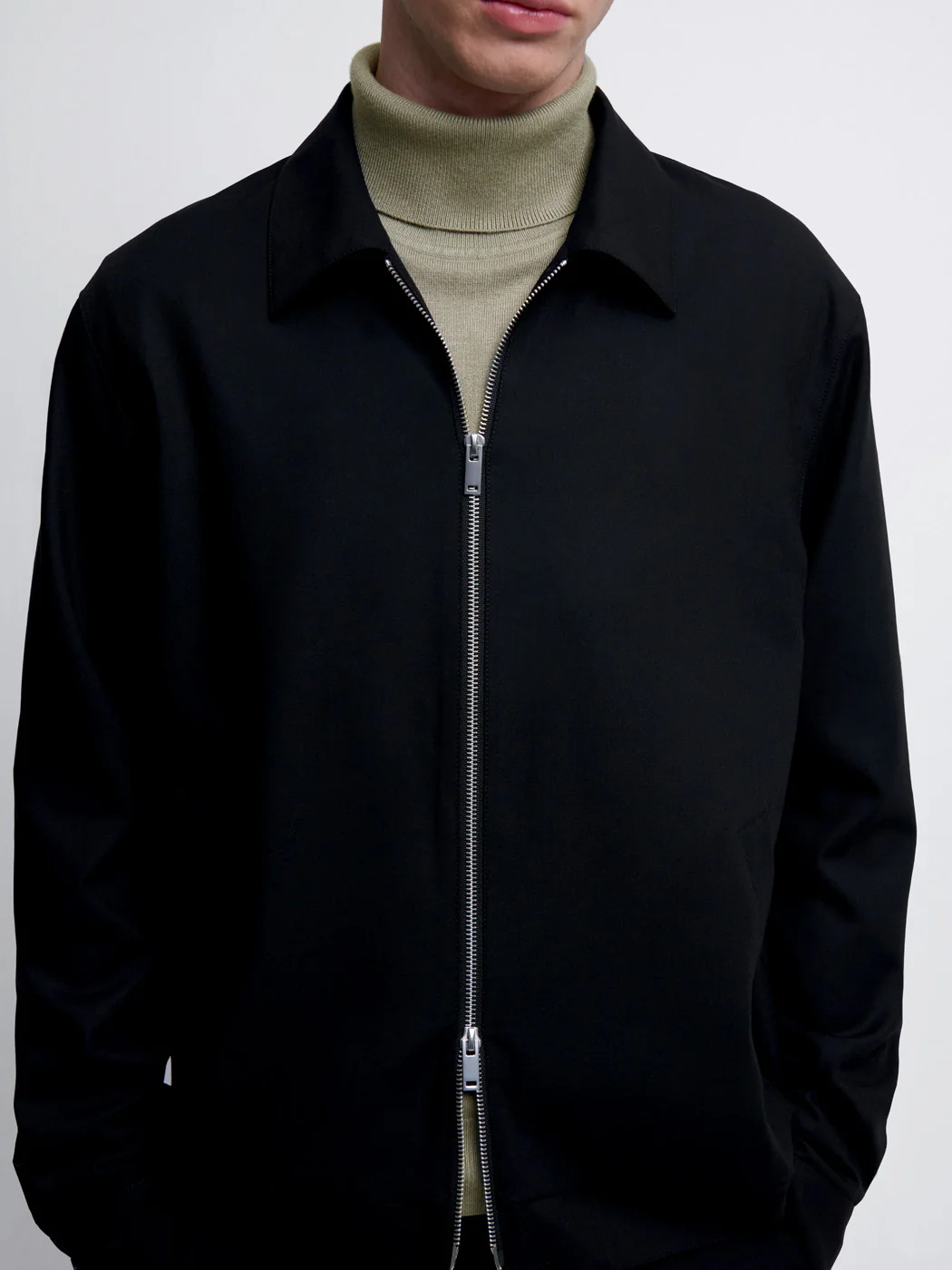 Veste regular col montant - Image 5