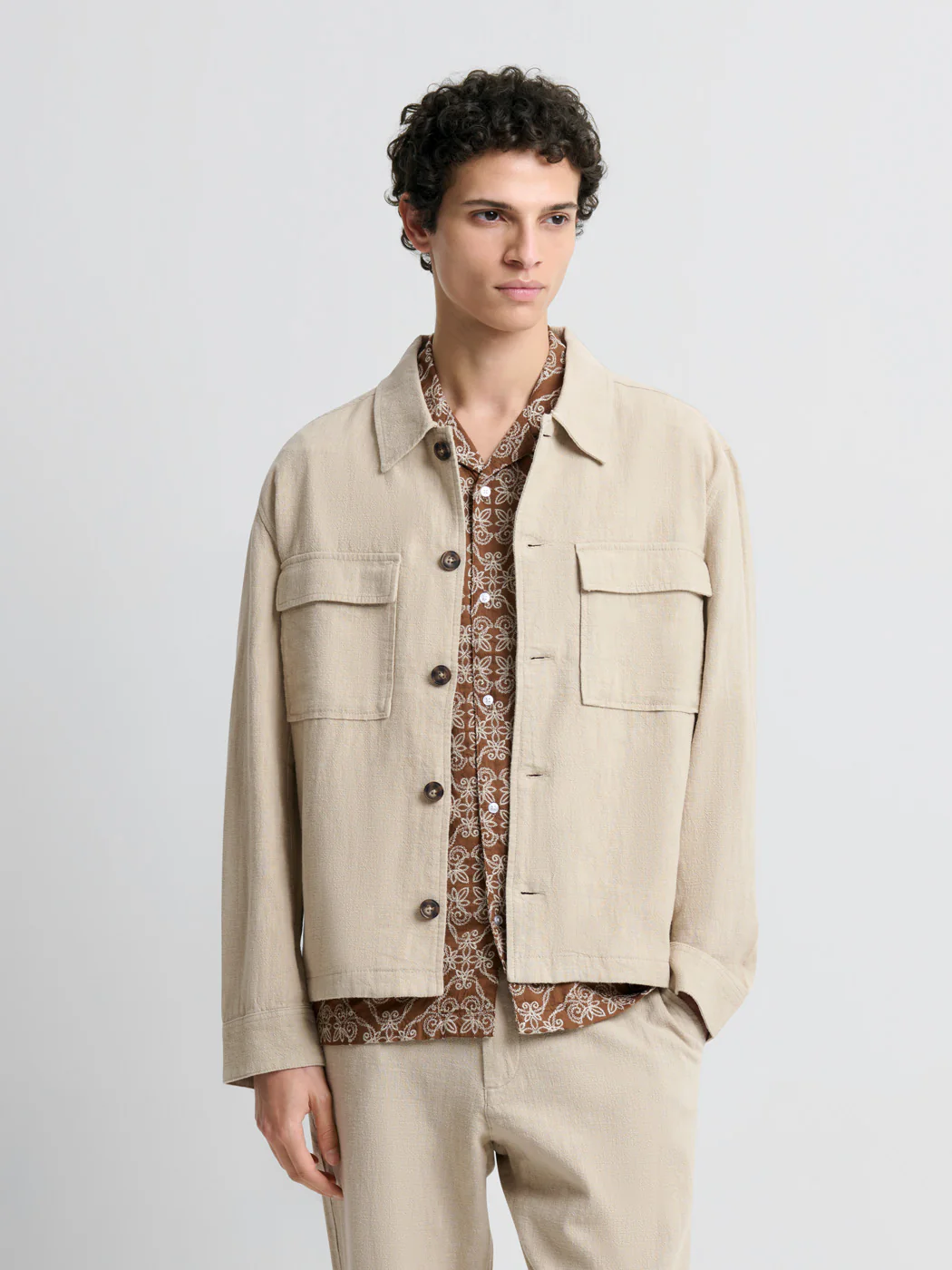 Veste col chemise