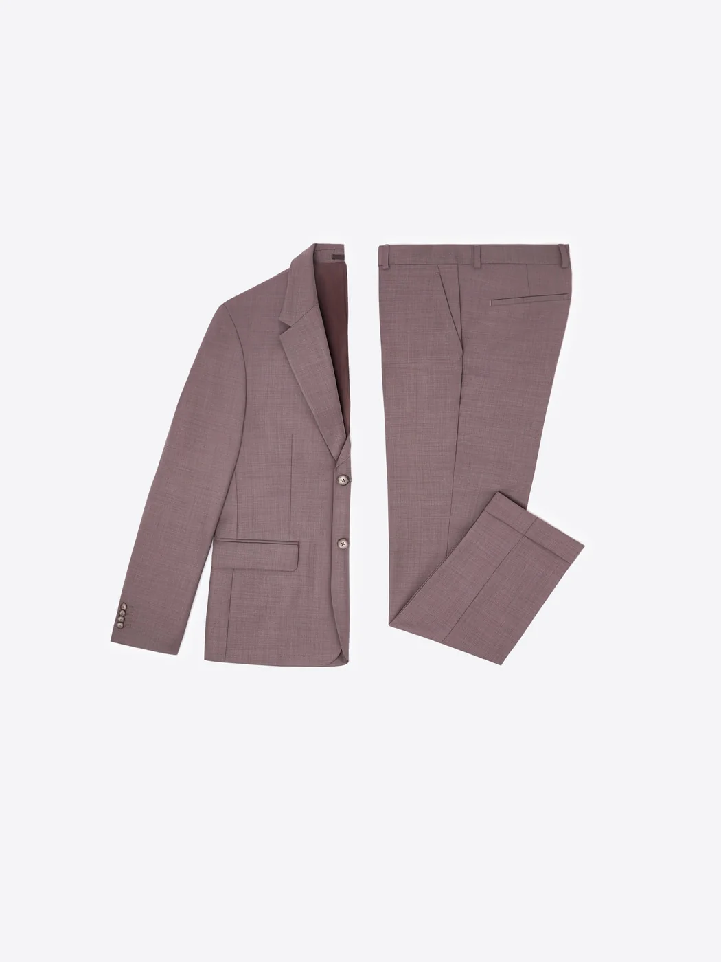 Veste de costume slim bistretch chiné - Image 8