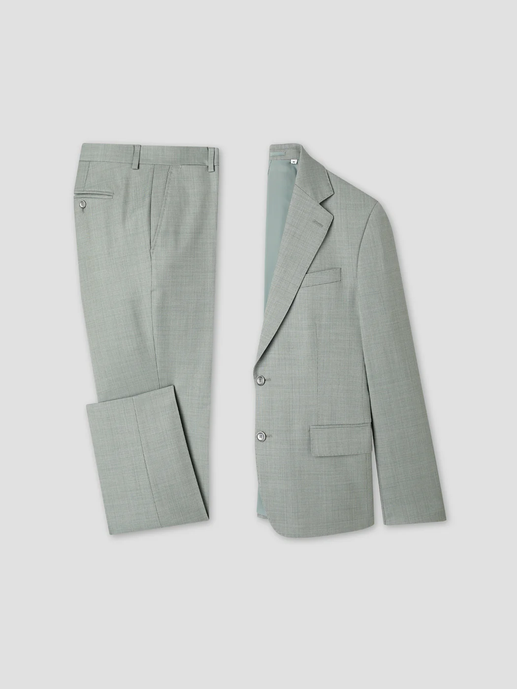 Veste de costume slim en laine - Image 7