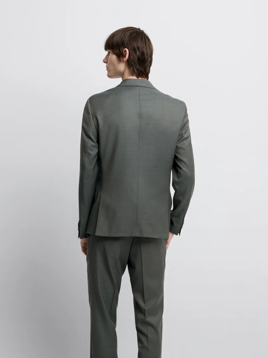 Veste de costume slim en laine - Image 4
