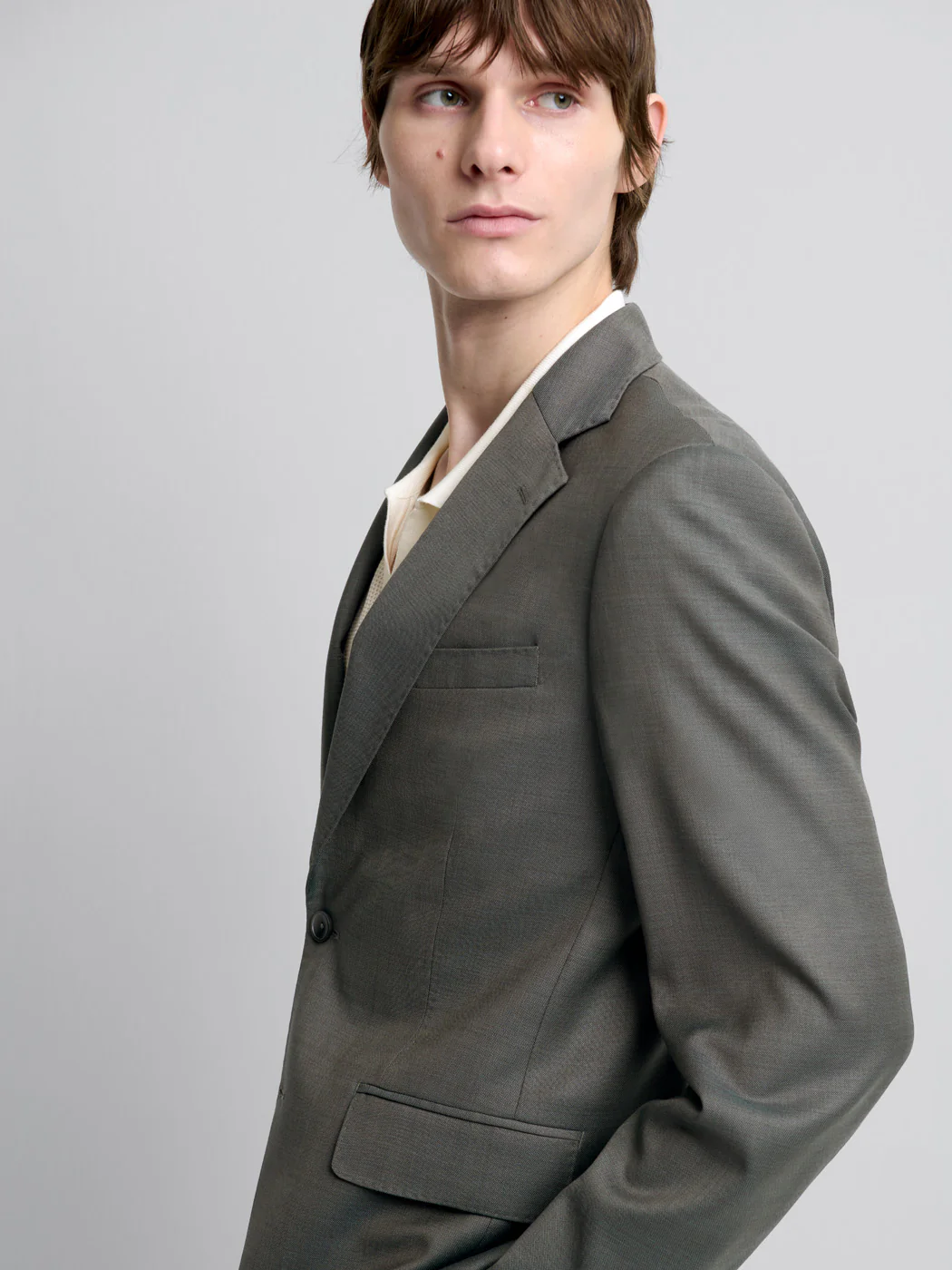Veste de costume slim en laine - Image 5