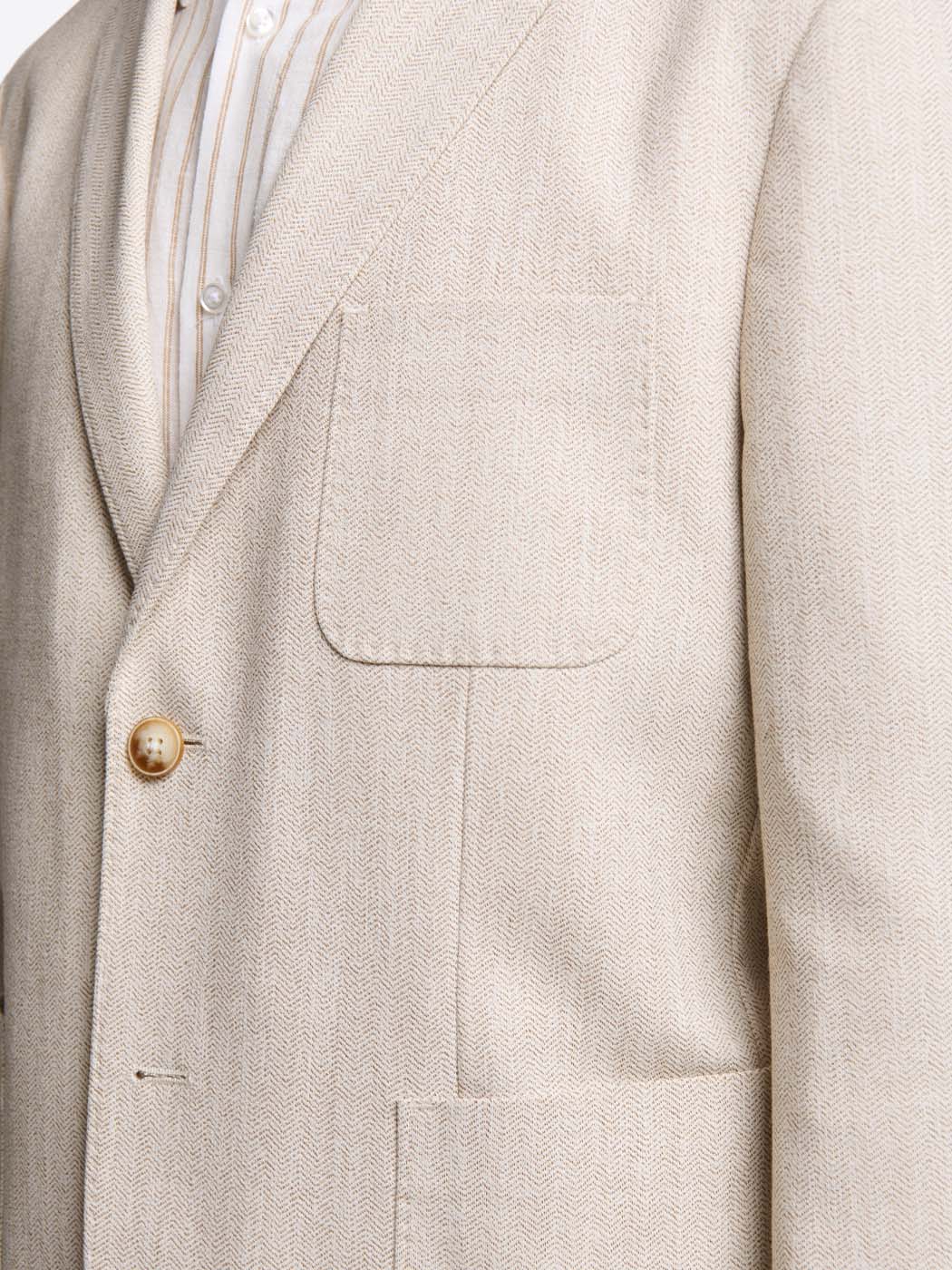Veste de costume slim bistretch à motif - Image 5