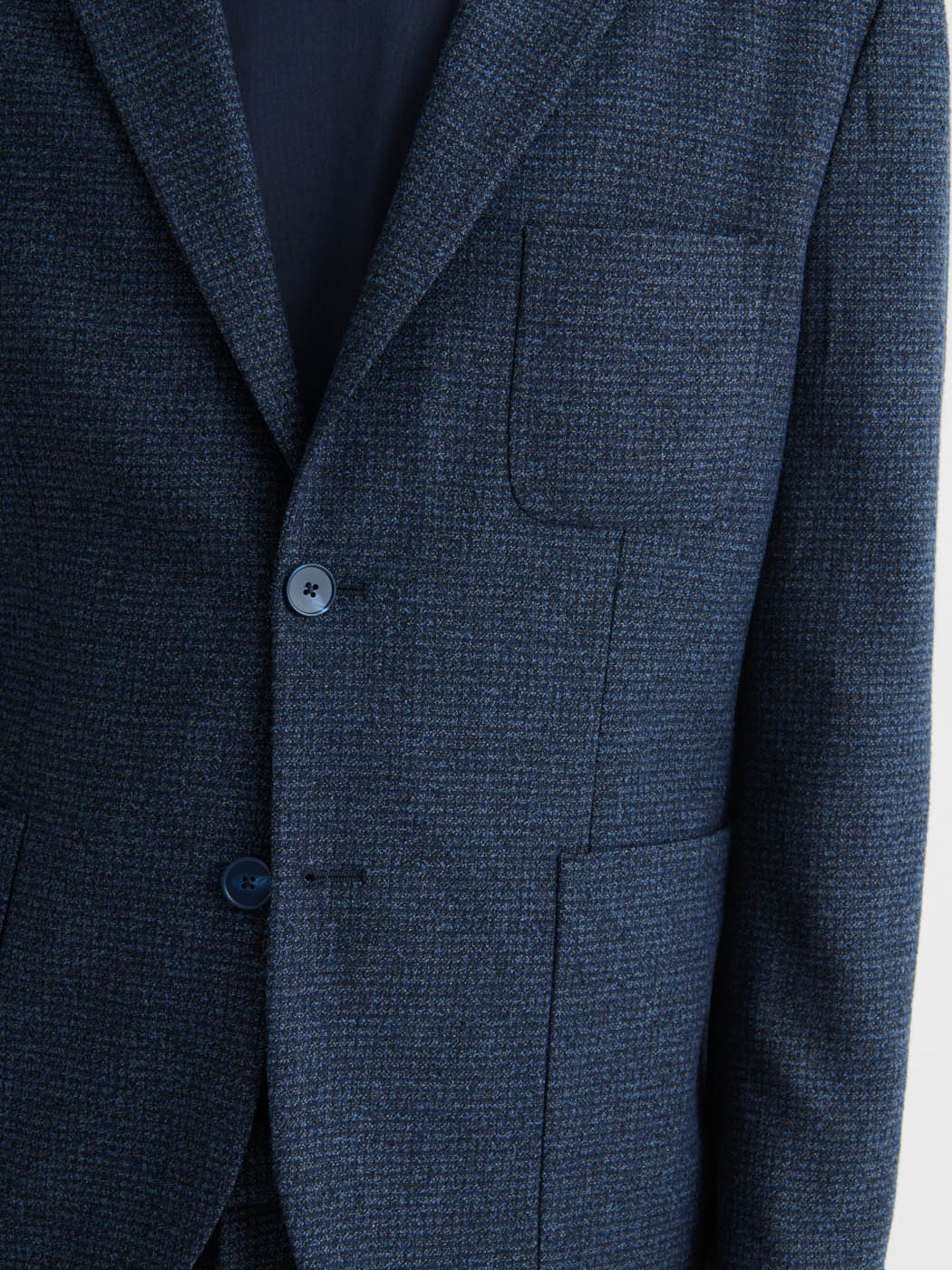 Veste de costume slim pied de puce - Image 5