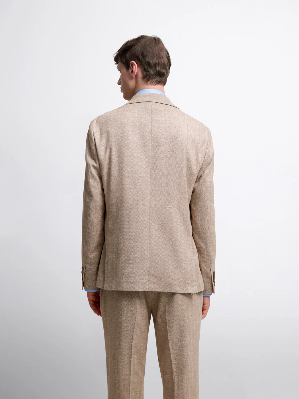 Veste de costume slim à motif - Image 4