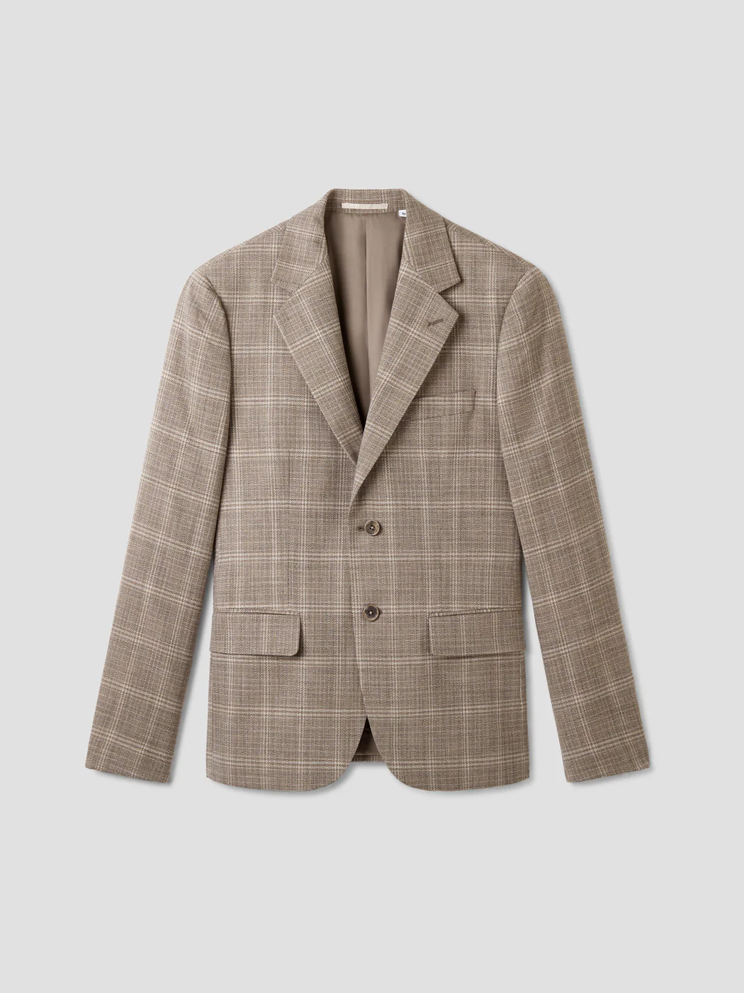 Veste de costume slim à carreaux - Image 3