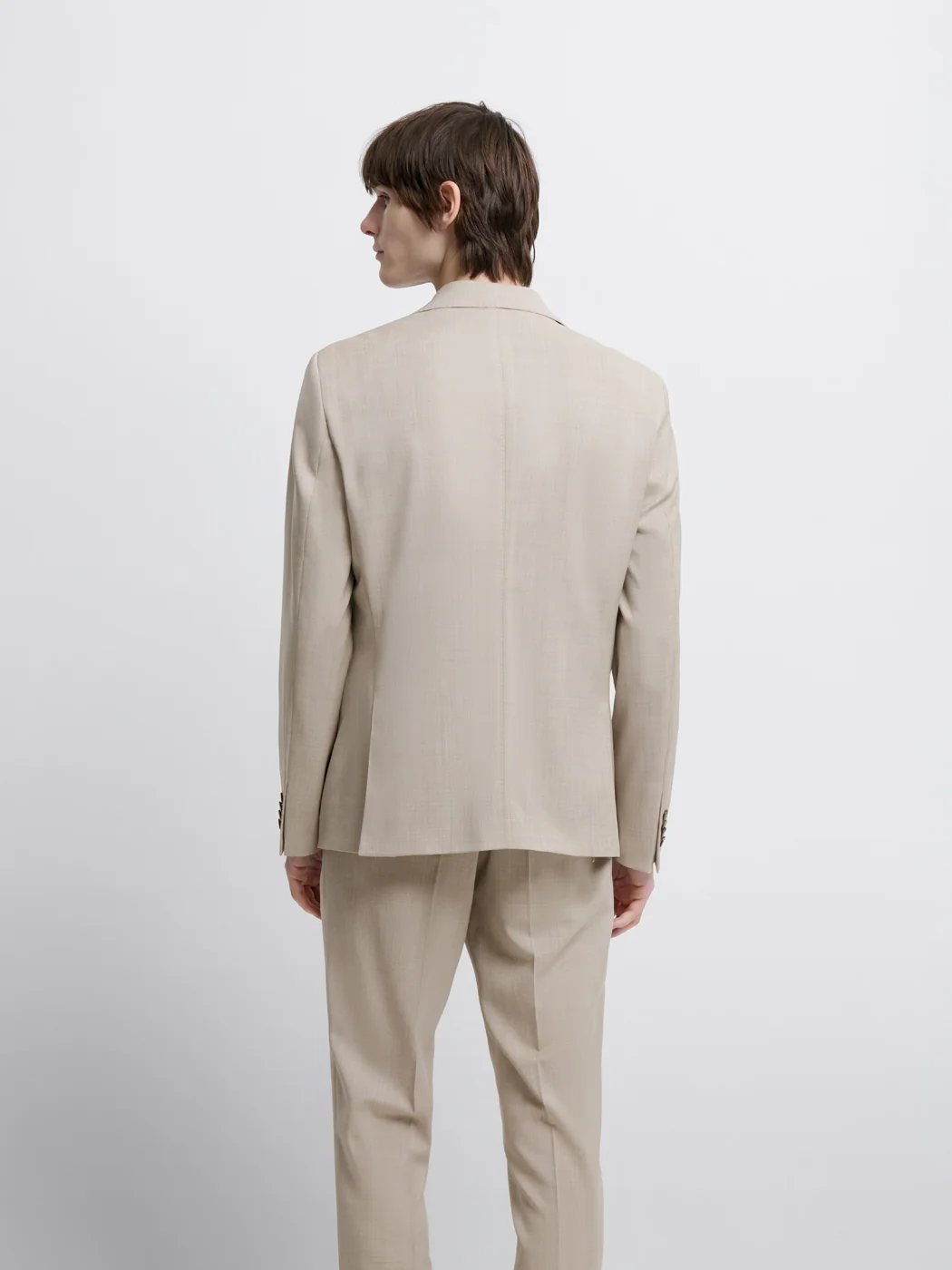 Veste de costume slim en laine mérinos - Image 4