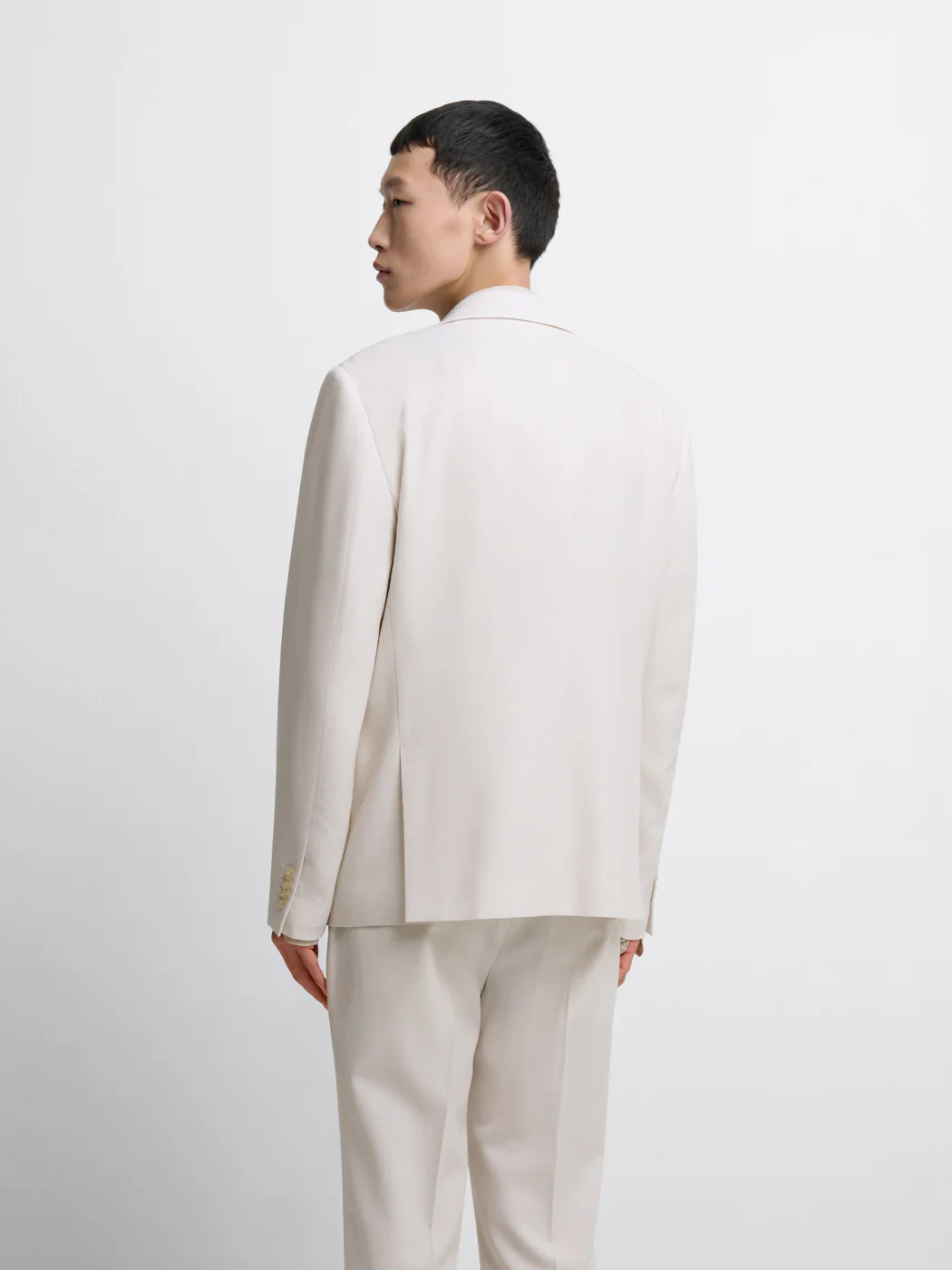 Veste de costume slim en laine mélangé - Image 4