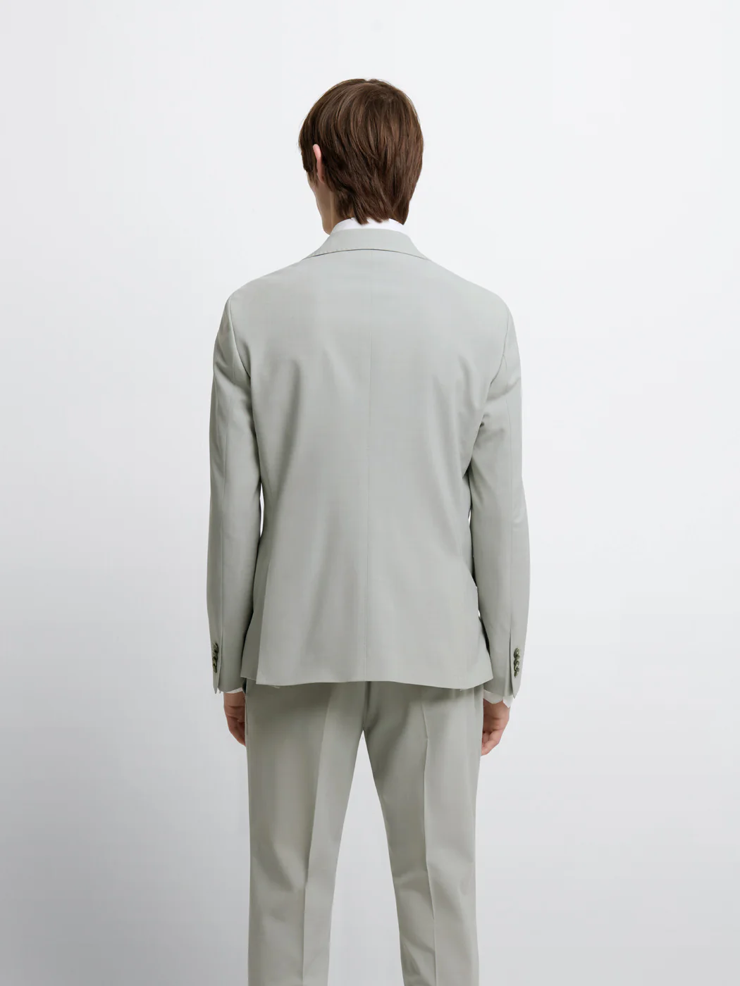 Veste de costume slim en laine mélangé - Image 4