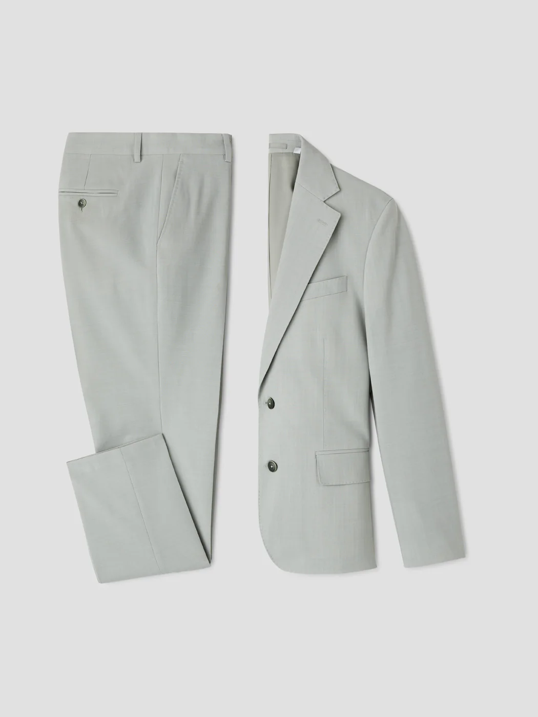 Veste de costume slim en laine mélangé - Image 8